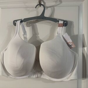 Cacique White Full Coverage Bra